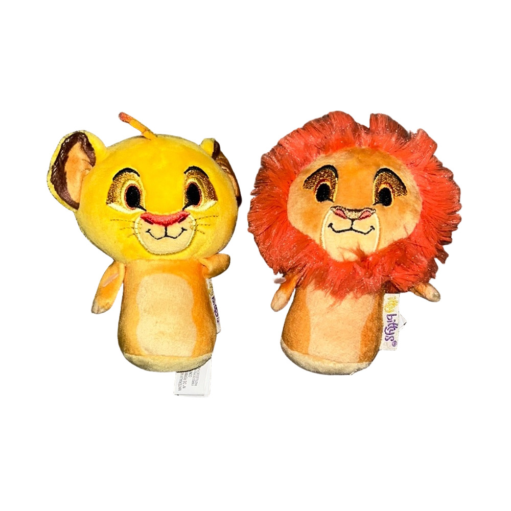 Hallmark Disney Itty Bittys The Lion King Simba Mufasa Plush Stuffed Animal